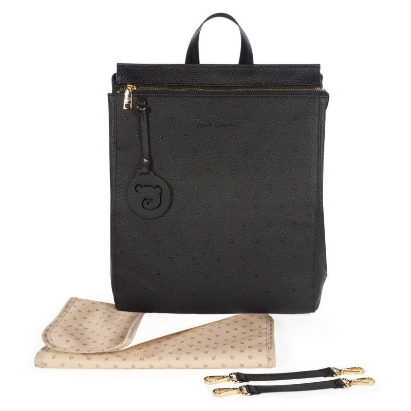 Mochila polipiel London Pasito a Pasito Black