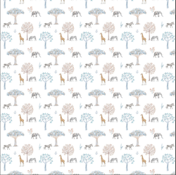 Mural textil decorativo Tanzania Multicolor 274x275 apróx