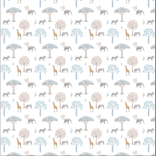 Mural textil decorativo Tanzania Multicolor 274x275 apróx