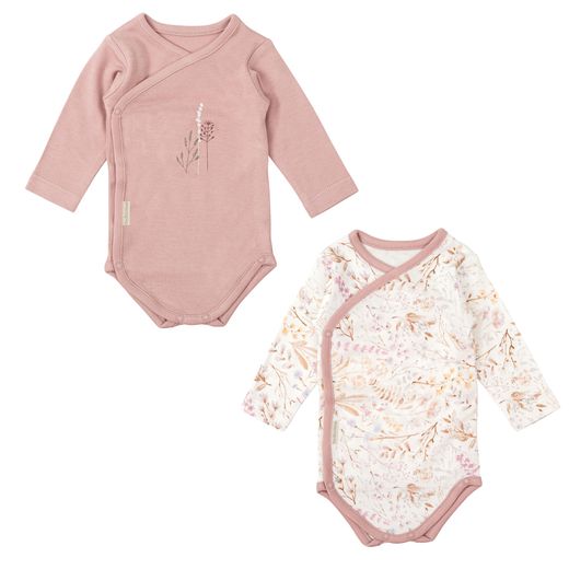 Pack 2 body bebé manga larga  (0/1m) Casual Niza