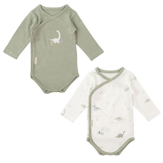 Pack 2 body bebé manga larga  (0/1m) Casual Trex