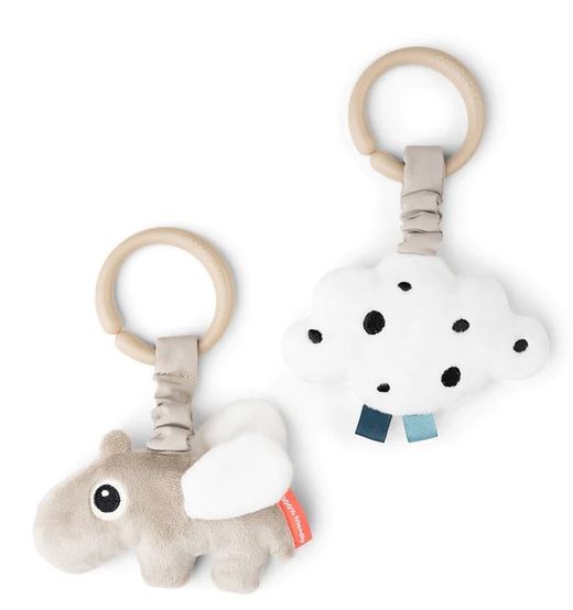 Pack 2 juguetes para colgar Happy Clouds Done By Deer