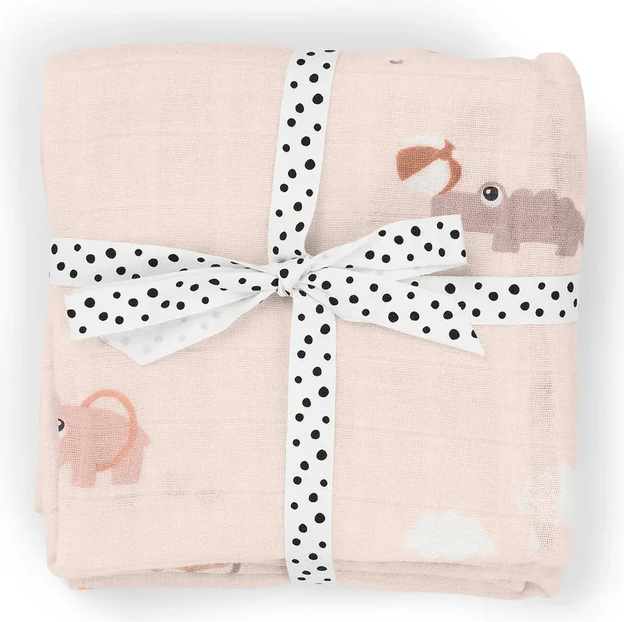 Pack 2 muselinas Playground 65x65 Done by Deer Azul