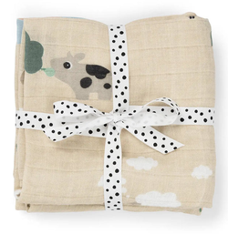 Pack 2 muselinas Tiny Farm 65x65 Done by Deer