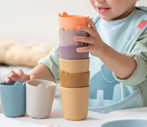 Pack 2 vasos infantiles Croco Done By Deer