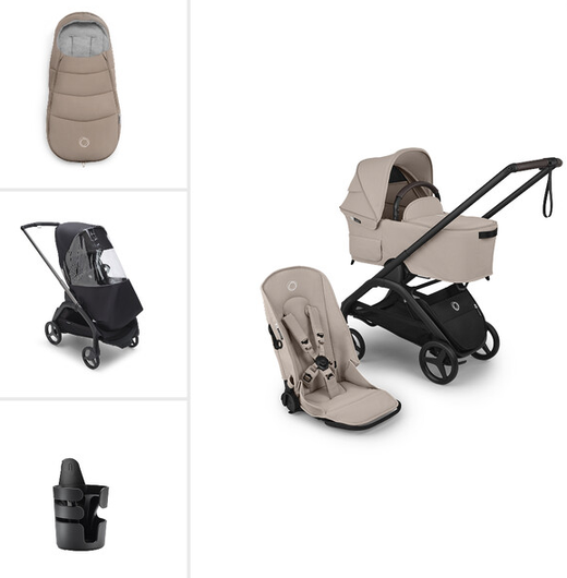 Pack Bugaboo Dragonfly Plus imprescindibles carrito (invierno)