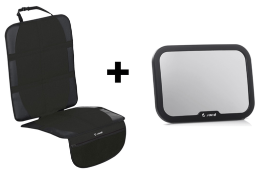 Pack espejo + protector asiento coche Jané