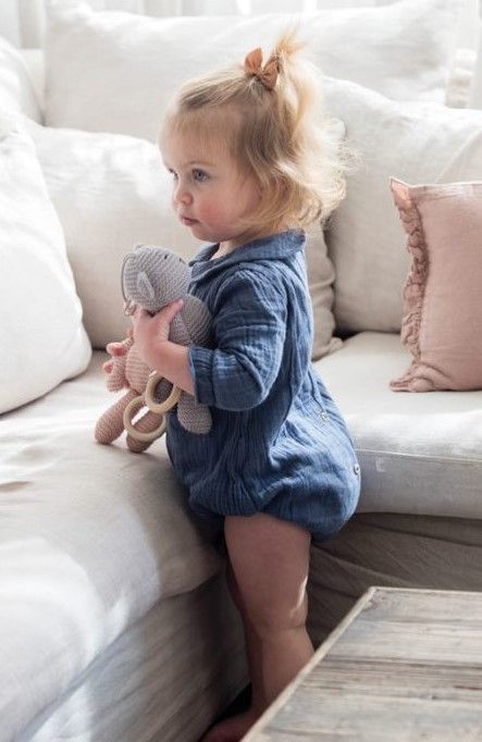 Peluche Oso musical de punto Bobo Walking Mum