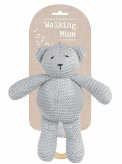 Peluche Oso musical de punto Bobo Walking Mum
