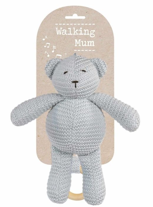 Peluche Oso musical de punto Bobo Walking Mum