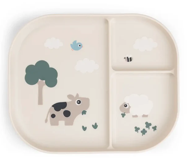 Plato antideslizante compartimentos Done By Deer Sand