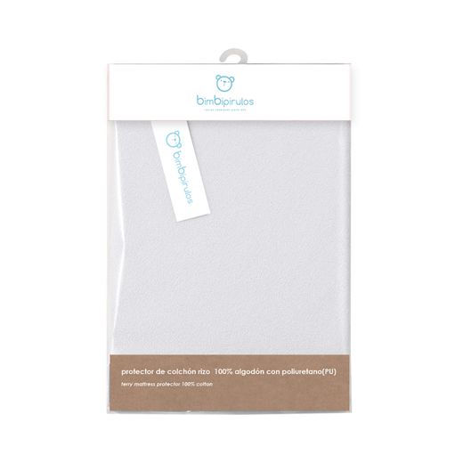 Protector de colchón Basics 50x80 01 Blanco