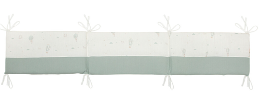 Protector de Cuna Blue Sky Verde Cuna 60-70 (30x190x3)