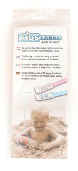 Pulseras identificativas niños Pack 2