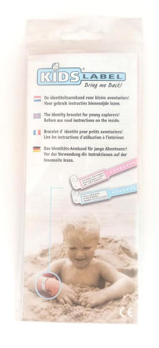 Pulseras identificativas niños Pack 2