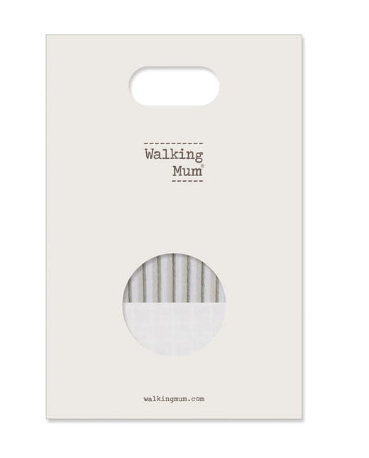 Sábana ajustable cuco + muselina Botton Raya Walking Mum