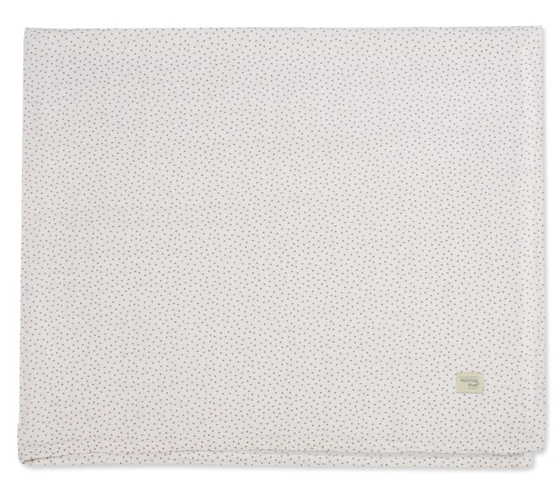 Sábana ajustable cuco + muselina Mimosa Walking Mum Rosa