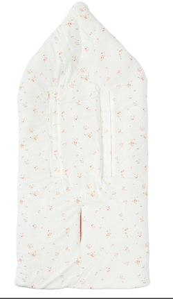 Saco arrullo con capucha Monet Rosa