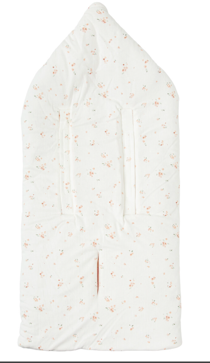Saco arrullo con capucha Monet Rosa