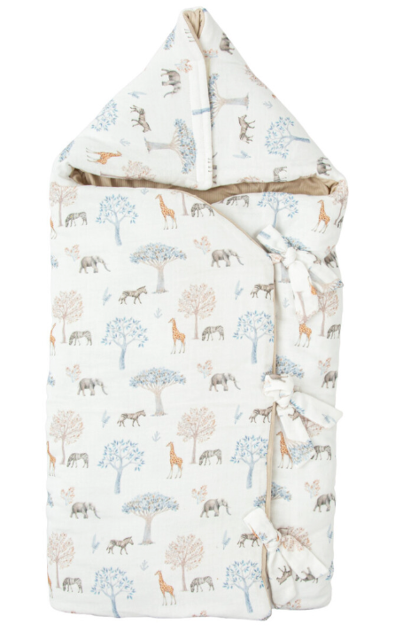 Saco arrullo con capucha Tanzania Multicolor