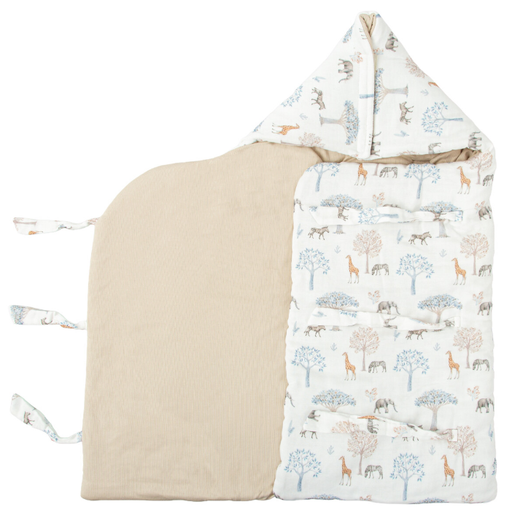 Saco arrullo con capucha Tanzania Multicolor