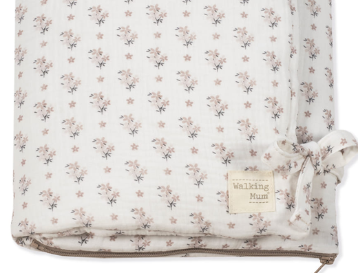 Saco arrullo manta Botton Flores Walking Mum