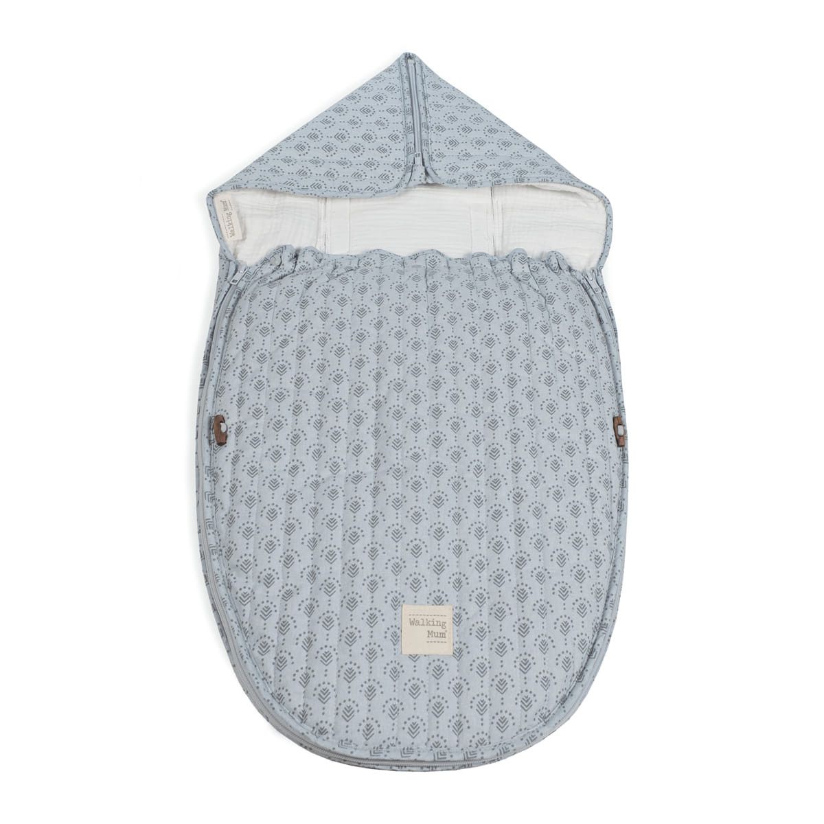 Saco cuco 2 en 1 entretiempo Indian Walking Mum Ash