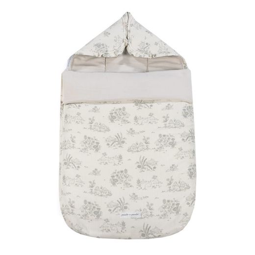 Saco cuco 3 en 1 Toile de Jouy entretiempo Pasito a Pasito