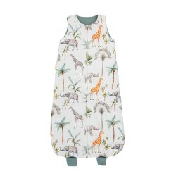 Saco pijama con pies África 518 90 cm 01 Blanco