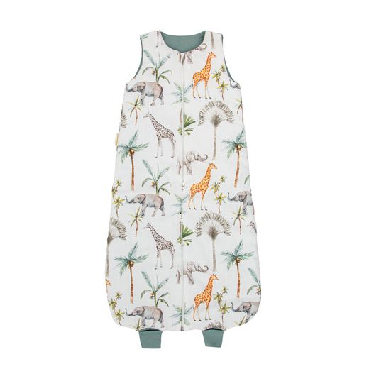 Saco pijama con pies África 518 90 cm 01 Blanco