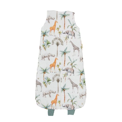 Saco pijama con pies África 518 90 cm 01 Blanco