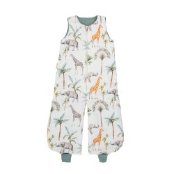 Saco pijama con pies África 518 90 cm 01 Blanco