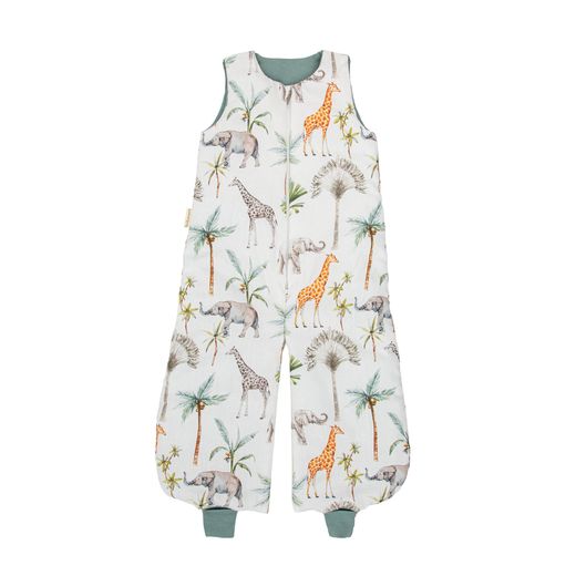Saco pijama con pies África 518 90 cm 01 Blanco