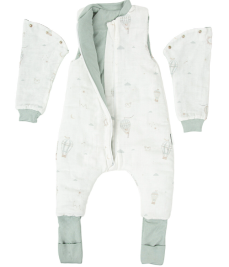 Saco pijama con pies Blue Sky Verde 75 cm (1-12m)