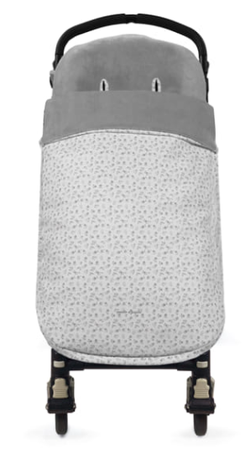 Saco silla invierno Little Bloom Flor Gris Pasito a Pasito TOG 3,5