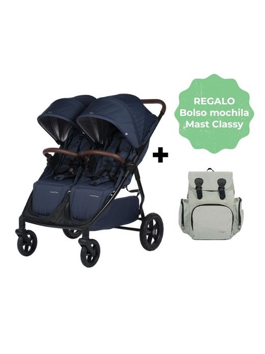 Silla de paseo gemelar Mast M TwinX