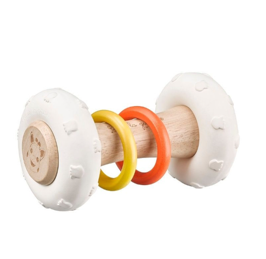 Sonajero Tótem Hochet Caucho & Madera Sophie la girafe