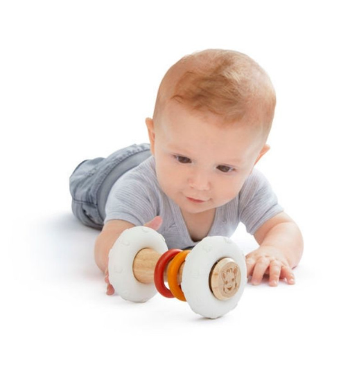 Sonajero Tótem Hochet Caucho & Madera Sophie la girafe