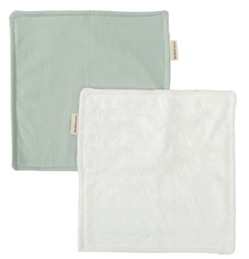 Toallita Bebé - set 2 Blue Sky Verde 30x30