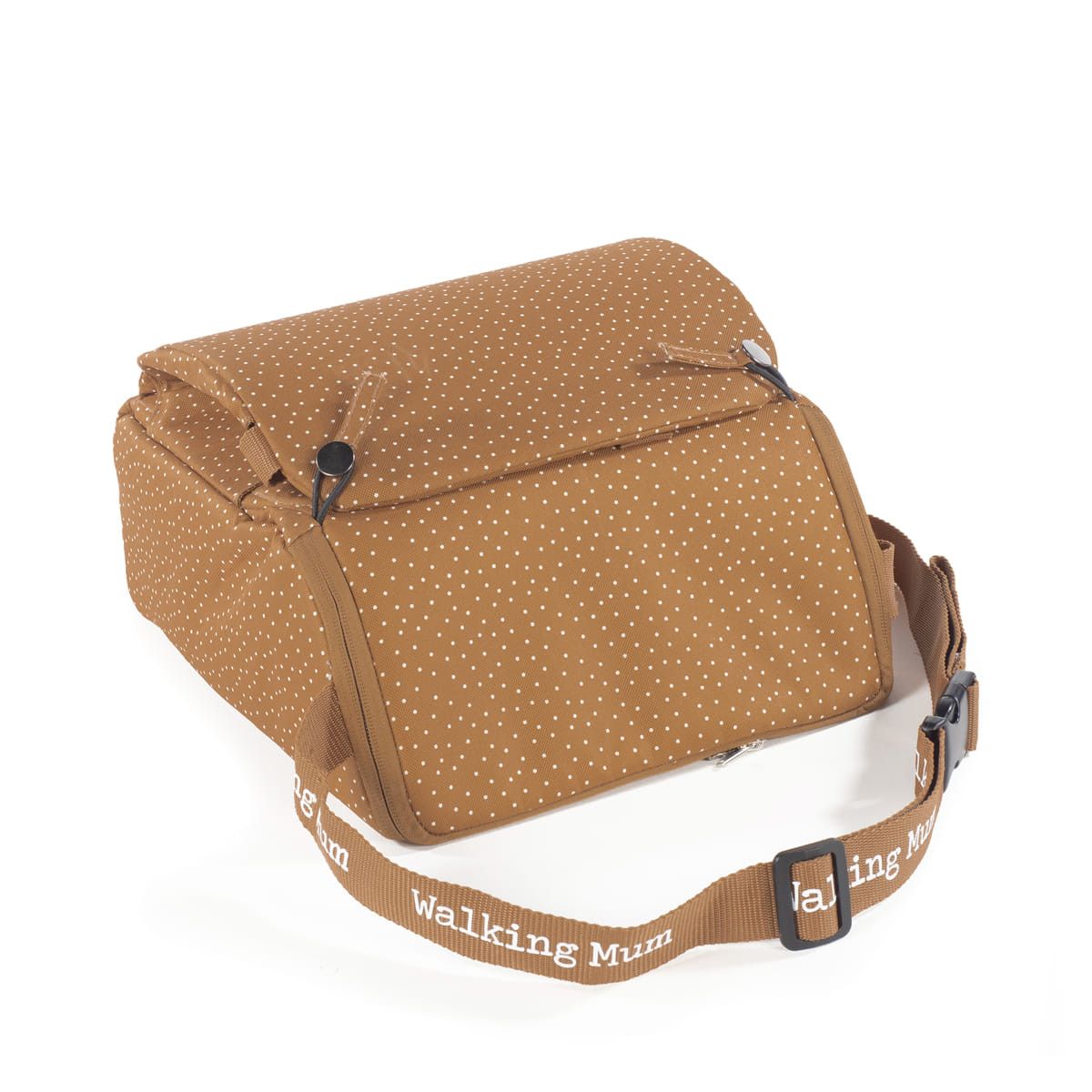 Trona bebé portátil Poppy Topito Walking Mum Canela