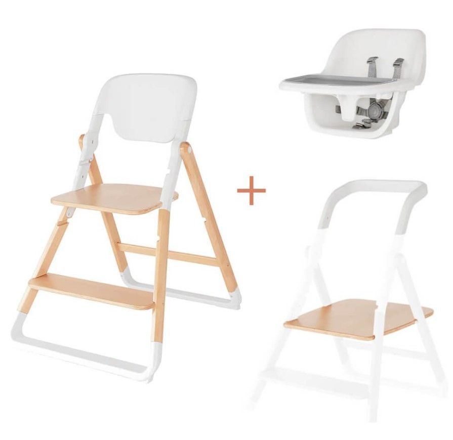 Trona Ergobaby 3 en 1 Evolve Madera Natural