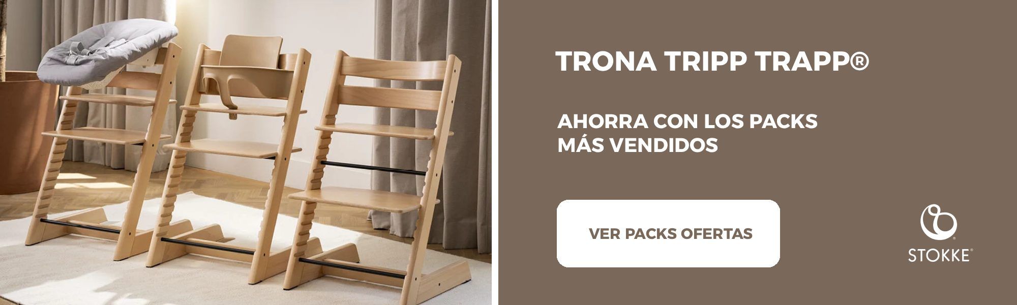 Ahorra con los packs trona Stokke Tripp Trapp ofertas