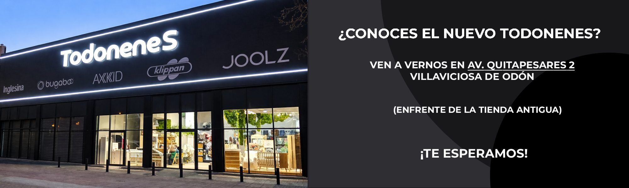 Nueva tienda TodoneneS en Av. Quitapesares 2 Villaviciosa de Odón